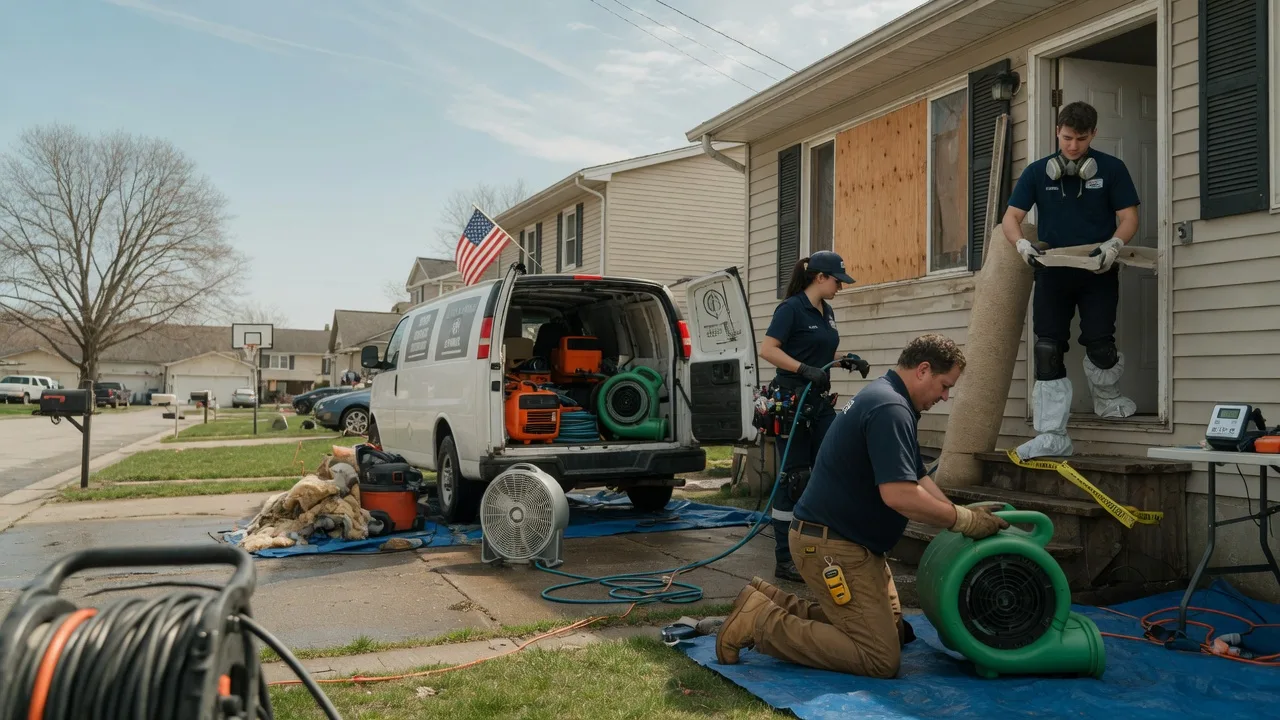 Water Damage Restoration in New Berlin, PA near me